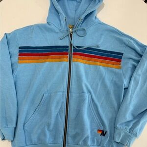 Aviator Nation 5 stripe hoodie